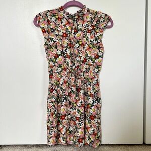 Summer Floral Dress xxsp LOFT